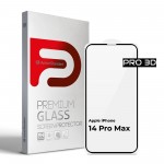 Защитное стекло ArmorStandart Pro 3D для Apple iPhone 14 Pro Max Black (ARM66356)