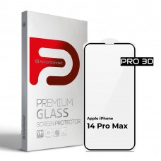Защитное стекло ArmorStandart Pro 3D для Apple iPhone 14 Pro Max Black (ARM66356)