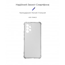 Чехол накладка ArmorStandart TPU Air Force для Samsung A53 5G (A536) Camera cover Transparent (ARM66417)