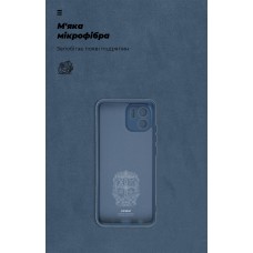 Чехол накладка ArmorStandart TPU ICON для Xiaomi Redmi A2 Camera cover Dark Blue (ARM66538)