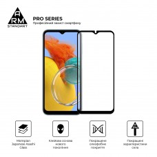 Защитное стекло ArmorStandart Pro для Samsung M14 5G (M146) Black (ARM66667)