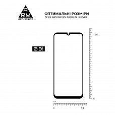 Защитное стекло ArmorStandart Pro для Samsung M14 5G (M146) Black (ARM66667)