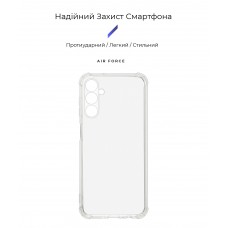 Чехол накладка ArmorStandart TPU Air Force для Samsung M14 5G (M146) Camera cover Transparent (ARM66678)