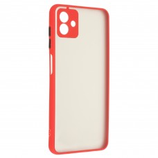Чехол накладка ArmorStandart PC Frosted Matte для Samsung A04 (A045) Red (ARM66700)