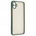 Чехол накладка ArmorStandart PC Frosted Matte для Samsung A04e / M04 / F04 Dark Green (ARM66702)