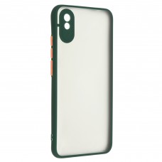 Чехол накладка ArmorStandart PC Frosted Matte для Xiaomi Redmi 9A Dark Green (ARM66730)