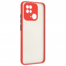Чехол накладка ArmorStandart PC Frosted Matte для Xiaomi Redmi 10C Red (ARM66736)