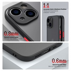 Чехол накладка ArmorStandart PC Frosted Matte для Xiaomi Redmi Note 11 / Note 11s Black (ARM66737)