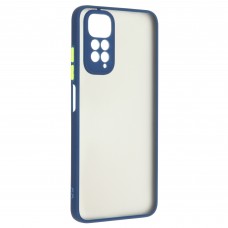 Чехол накладка ArmorStandart PC Frosted Matte для Xiaomi Redmi Note 11 / Note 11s Navy Blue (ARM66739)