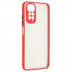 Чехол накладка ArmorStandart PC Frosted Matte для Xiaomi Redmi Note 11 / Note 11s Red (ARM66740) Чехол накладка ArmorStandart PC Frosted Matte для Xiaomi Redmi Note 11 / Note 11s Red (ARM66740)