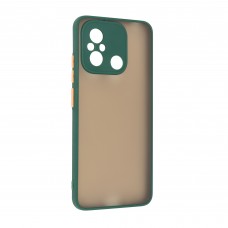 Чехол накладка ArmorStandart PC Frosted Matte для Xiaomi Redmi 12C Dark Green (ARM66746)