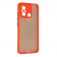 Чехол накладка ArmorStandart PC Frosted Matte для Xiaomi Redmi 12C Red (ARM66748)