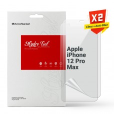 Гидрогелевая пленка ArmorStandart Clear + Anti-Blue для Apple iPhone 12 Pro Max (ARM66824) Transparent