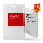 Гидрогелевая пленка ArmorStandart Clear + Matte для Apple iPhone 14/13/13 Pro (ARM66846) Transparent Гидрогелевая пленка ArmorStandart Clear + Matte для Apple iPhone 14/13/13 Pro (ARM66846) Transparent
