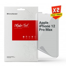 Гидрогелевая пленка ArmorStandart Clear + Matte для Apple iPhone 12 Pro Max (ARM66850) Transparent