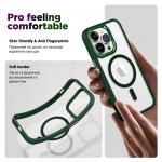 Чехол накладка Armorstandart TPU Unit MagSafe для Apple iPhone 13 Pro Dark Green (ARM66941) Чехол накладка Armorstandart TPU Unit MagSafe для Apple iPhone 13 Pro Dark Green (ARM66941)