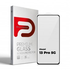 Защитное стекло ArmorStandart Full Glue Curved для Xiaomi 13 Pro 5G Black (ARM66959)