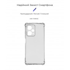 Чехол накладка ArmorStandart TPU Air Force для Xiaomi Redmi Note 12 Pro+ 5G Camera cover Transparent (ARM66978)