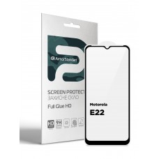 Защитное стекло ArmorStandart Full Glue HD для Motorola E22 Black (ARM67051)