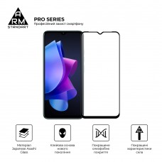 Защитное стекло ArmorStandart Pro для Tecno Spark Go 2023 (BF7) Black (ARM67166)