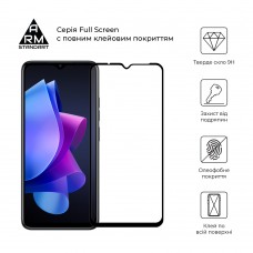 Защитное стекло ArmorStandart Full Glue для Tecno Spark Go 2023 (BF7) Black (ARM67167)