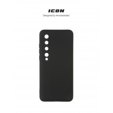 Чехол накладка ArmorStandart TPU ICON для Xiaomi Mi 10 Camera cover Black (ARM67486)