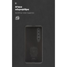 Чехол накладка ArmorStandart TPU ICON для Xiaomi Mi 10 Camera cover Black (ARM67486)