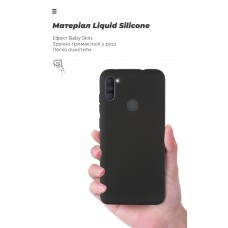 Чехол накладка ArmorStandart TPU ICON для Samsung A11 (A115)/M11 (M115) Camera cover Black (ARM67489)