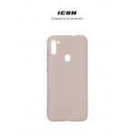 Чехол накладка ArmorStandart TPU ICON для Samsung A11 (A115)/M11 (M115) Camera cover Pink Sand (ARM67492)