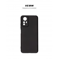 Чехол накладка ArmorStandart TPU ICON для Xiaomi Redmi Note 12S 4G Camera cover Black (ARM67504)