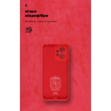 Чехол накладка ArmorStandart TPU ICON для Xiaomi Redmi Note 12 4G Camera cover Red (ARM67703)