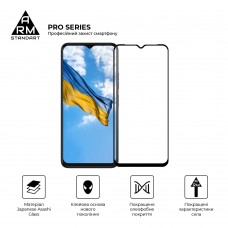 Защитное стекло ArmorStandart Pro для Tecno Spark 10 4G (KI5q) / 10C Black (ARM67794)