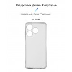 Чехол накладка ArmorStandart TPU Air Series для Tecno Spark 10 4G (KI5q) Camera cover Transparent (ARM67815)