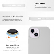 Чехол накладка SK Original TPU Silicone для Apple iPhone 14 Olive (ARM67954)