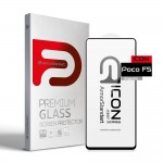 Защитное стекло ArmorStandart Icon для Xiaomi Poco F5 Black (ARM68094)