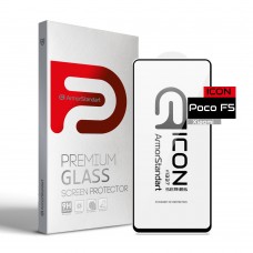 Защитное стекло ArmorStandart Icon для Xiaomi Poco F5 Black (ARM68094)