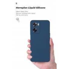 Чехол накладка ArmorStandart TPU ICON для Oppo A57s 4G Camera cover Dark Blue (ARM68119)
