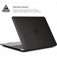 Чехол для ноутбука PC Armorstandart Air Shell Apple MacBook Air 13.3 2018 (A2337/A1932/A2179) Black (ARM68146)