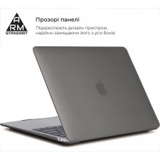 Чехол для ноутбука PC Armorstandart Air Shell MacBook Air 13.3 2018 (A2337/A1932/A2179) Grey (ARM68147)