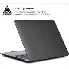 Чехол для ноутбука PC Armorstandart Matte Shell Apple MacBook Air 13.3 2018 (A2337/A1932/A2179) Gray (ARM68152)