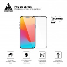 Защитное стекло ArmorStandart Pro 3D для Apple iPhone 15 Plus Black (ARM68218)