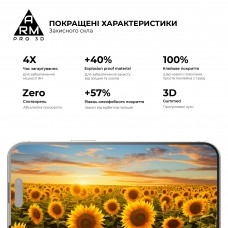 Защитное стекло ArmorStandart Pro 3D для Apple iPhone 15 Pro Black (ARM68219)