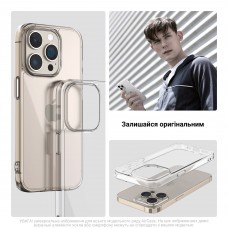 Чехол накладка ArmorStandart TPU Air Series для Apple iPhone 15 Transparent (ARM68233)