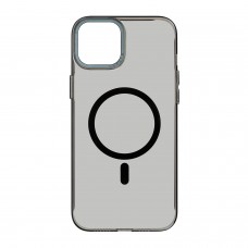 Чехол накладка ArmorStandart TPU Y23 MagSafe для Apple iPhone 14 Transparent Black (ARM68330)