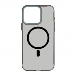 Чехол накладка ArmorStandart TPU Y23 MagSafe для Apple iPhone 15 Pro Transparent Black (ARM68331)