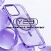 Чехол накладка ArmorStandart TPU Y23 MagSafe для Apple iPhone 15 Plus Transparent Purple (ARM68337)