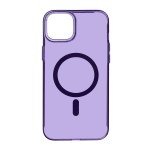 Чехол накладка ArmorStandart TPU Y23 MagSafe для Apple iPhone 15 Plus Transparent Purple (ARM68337) Чехол накладка ArmorStandart TPU Y23 MagSafe для Apple iPhone 15 Plus Transparent Purple (ARM68337)