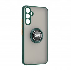 Чехол накладка ArmorStandart PC Frosted Matte Ring для Samsung A34 5G (A346) Dark Green (ARM68355)