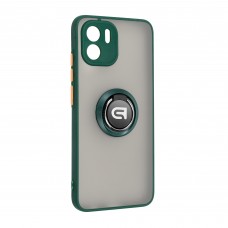 Чехол накладка ArmorStandart PC Frosted Matte Ring для Xiaomi Redmi A2 Dark Green (ARM68375)