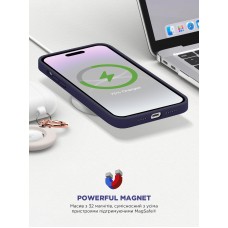 Чехол накладка ArmorStandart TPU ICON2 MagSafe для Apple iPhone 14 Pro Max Elderberry (ARM68411)